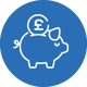 No additional costs icon No additional costs icon