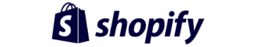 Shopify logo navy