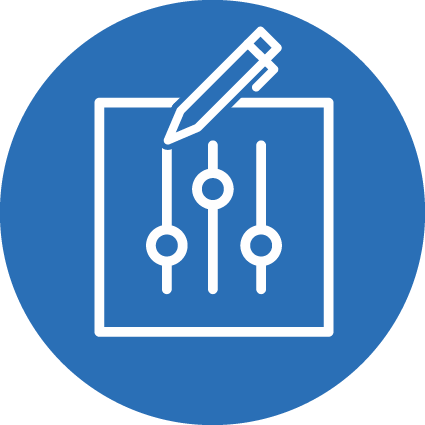 Scaleable and Bespoke icon