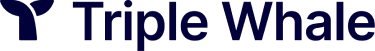 triple whale logo navy