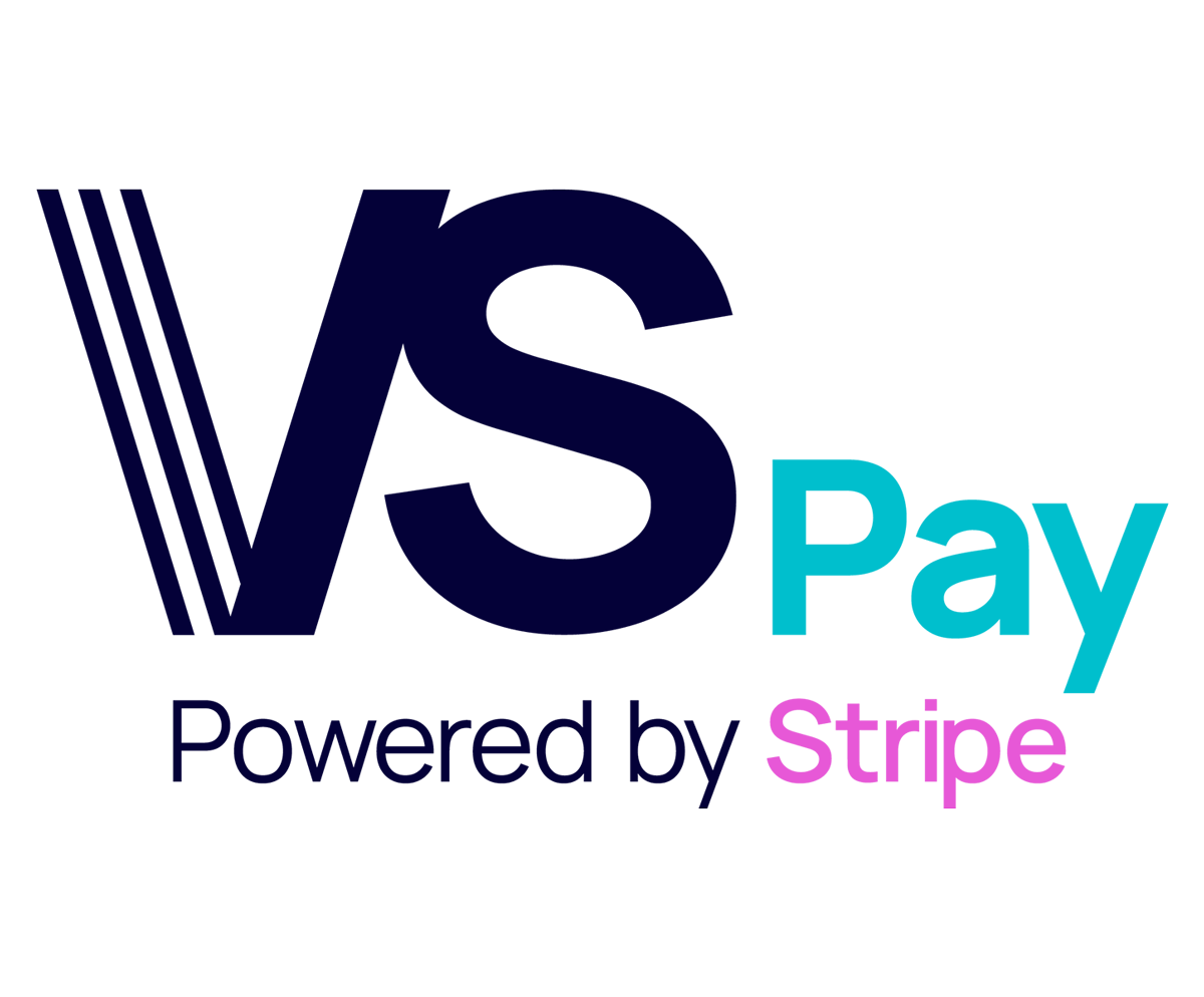 Image with text VS Pay powered by Stripe